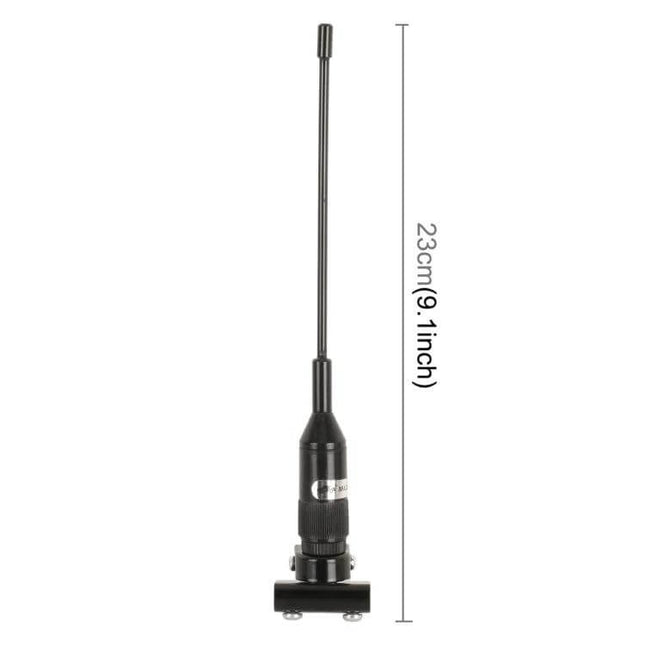 23cm Universal Car Aerial for Decoration and Static Reduction - black adjustable car antenna for improved signal and static reduction