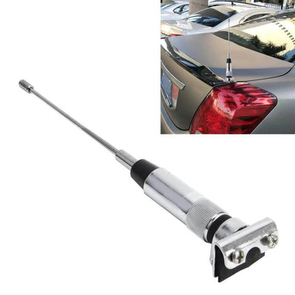 23cm Universal Car Aerial for Decoration and Static Reduction chrome car antenna with adjustable angle reducing static and improving reception