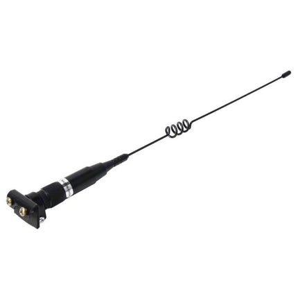 Universal Car Aerial for Decoration and Static Electricity Reduction - black spiral whip antenna for car roof mount, reduces static and improves call clarity