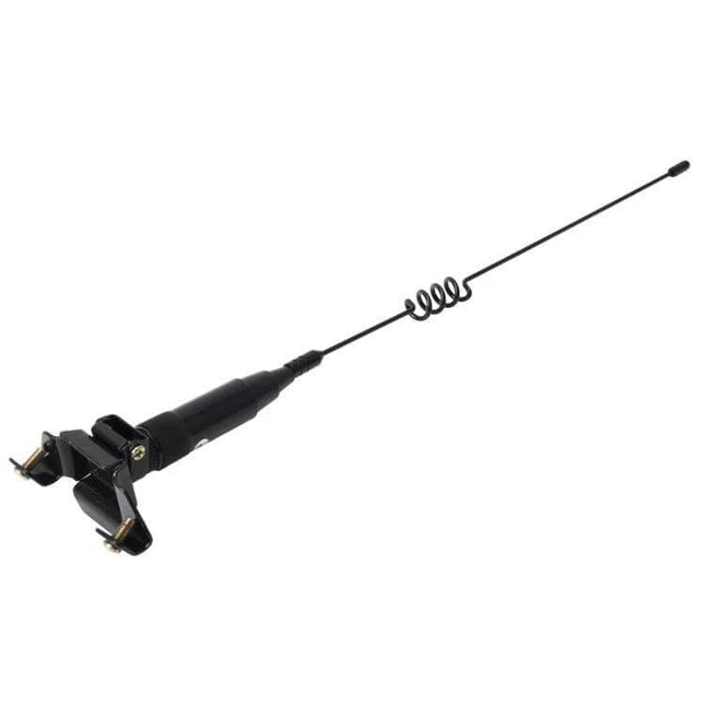 43cm Universal Extensile Car Aerial for Decoration and Static Removal - black adjustable car antenna with coil and universal mount