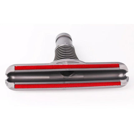 Dyson Compatible Brush Head for Cleaning Sofas and Mattresses - grey replacement tool for DC35 and V6 vacuums, lint removal on sofas and mattresses