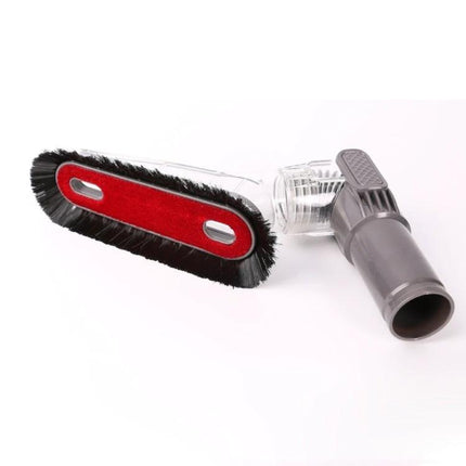 Dyson Compatible Transparent Brush Head for Home Vacuum Cleaning - clear brush head for DC35 V6 tight spots and baseboards
