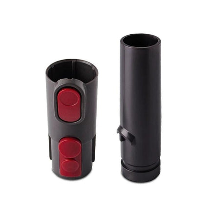 Dyson Vacuum Adapter for V8, V6, and Compatible Cleaners - black replacement adapter connecting V8/V7/V10 to older Dyson models