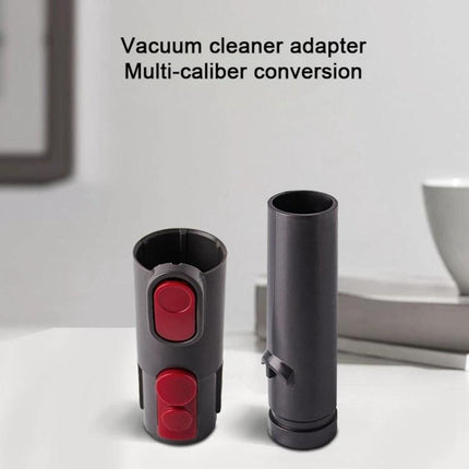 Dyson Vacuum Adapter for V8, V6, and Compatible Cleaners - black multi-caliber conversion adapter for Dyson V8 V7 V10 to older models