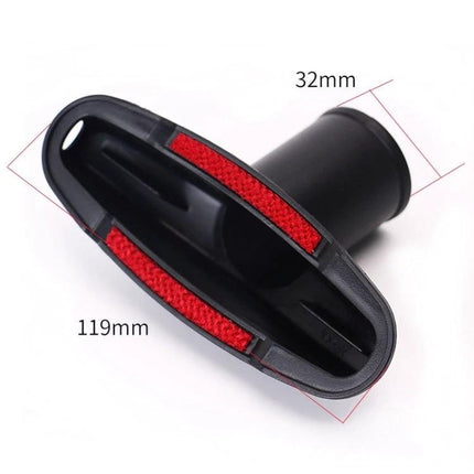 Household Vacuum Cleaner 5-Piece Brush Head Set, 32mm Diameter - oval crevice and fabric brush attachment for sofas, curtains, and narrow gaps