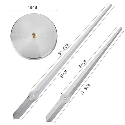 40-Inch Round Wall Clock For Home Or Office Decor Everyday Use