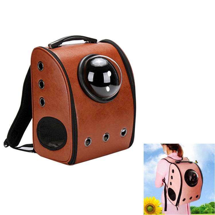 Space Capsule Carrier Breathable Pet Backpack Travel Bag