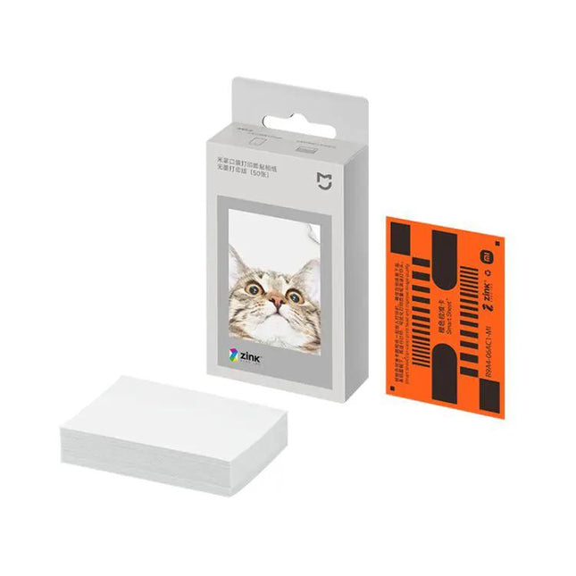 Xiaomi 50-Sheet Adhesive Photographic Paper for Pocket Printers