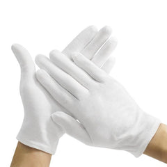 Breathable Cotton Utility Gloves - 12 Pairs