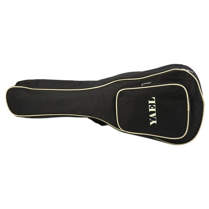 Bale Ukulele Bag for Daily Music Travel and Storage - black padded gig bag with zippered pocket and shoulder strap