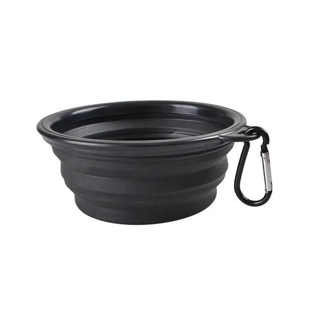 Silicone Folding Bowl for Pets on Daily Walks and Trips | Syndmart