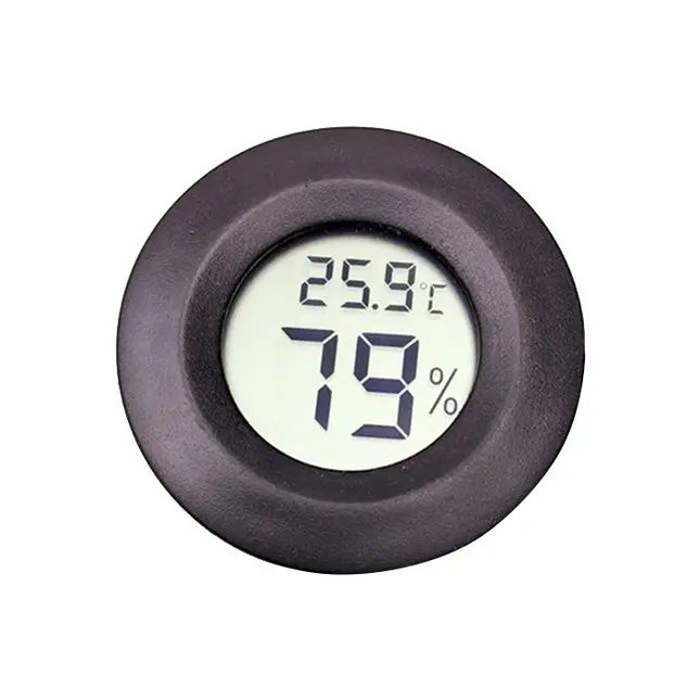 Reptile Enclosure Digital Round Thermometer and Hygrometer