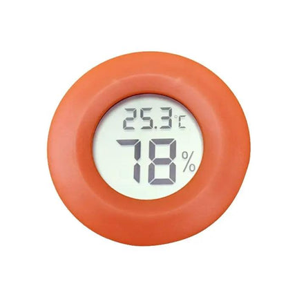 Reptile Enclosure Digital Round Thermometer and Hygrometer