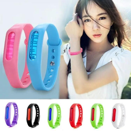 Anti-Mosquito Silicone Repellent Bracelet, 23 cm, Everyday Use