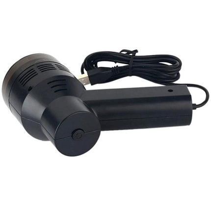 Handheld Portable USB Suction Cleaner for Keyboards and Laptops - compact black USB mini vacuum for keyboards and laptops