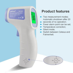 Wintact WT3652 No-Touch Infrared Thermometer with Advanced Temperature Measurement Features