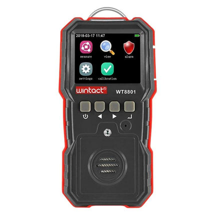 Wintact Portable Combustible Gas Detector for Home Safety handheld gas leak detector with color screen and buttons, model WT8801