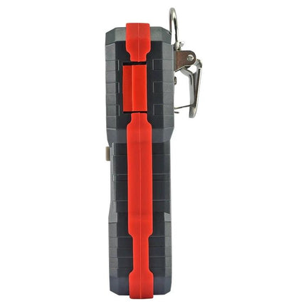 Wintact Portable Gas Detector for Home and Workplace Safety handheld gas leak monitor with red trim and clip
