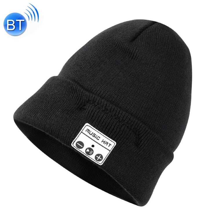 Gorro de punto cálido con Bluetooth, compatible con respuesta telefónica, toma de fotografías y reproducción de música por Bluetooth