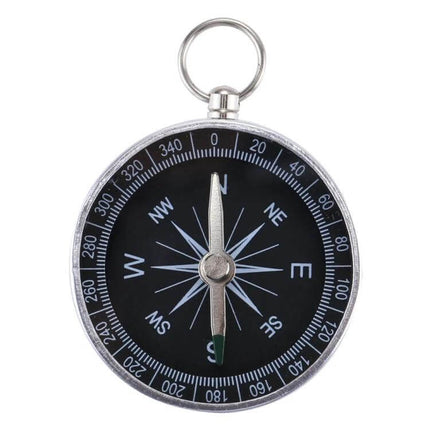 Aluminum Hiking Compass With Keychain For Camping And Outdoors - lightweight aluminum compass keychain for hikers and emergency kits