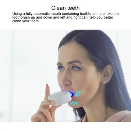 Vwhite Silicone Electric Toothbrush With 3 Cleaning Modes