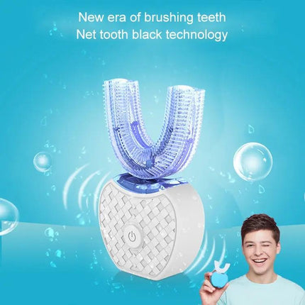 Vwhite Silicone Electric Toothbrush With 3 Cleaning Modes