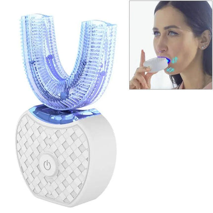 Vwhite Silicone Electric Toothbrush With 3 Cleaning Modes