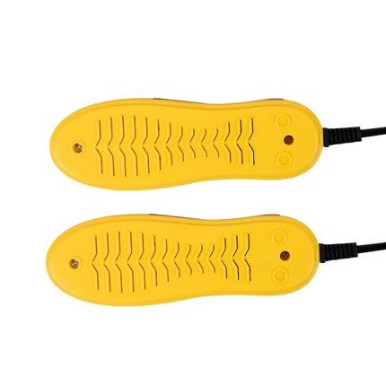 Shoe Warmer Dryer With Deodorizing And Lighting, 17x5.5x4cm, US Plug - compact yellow shoe dryer pair for sneakers, lightweight 110V US plug