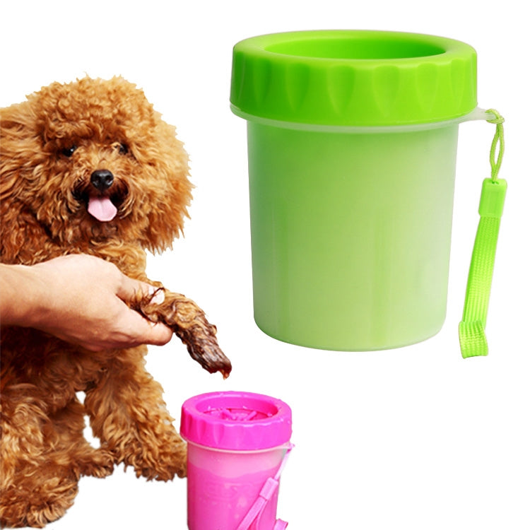 Pet Antiseptic Products Silicone Wash Feet Cleaning Cup Size: S