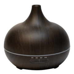 W350 14W 300ML Wood Grain Essential Oil Diffuser and Humidifier with LED Light for Home and Office