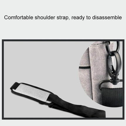 Practical Shoulder Bag for Laptops Up to 15.6 Inches detachable comfortable shoulder strap with swivel clip and padding