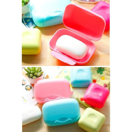 Practical Soap Box for Everyday Home and Travel Needs - colorful portable soap cases keeping soap dry at home or in travel bags