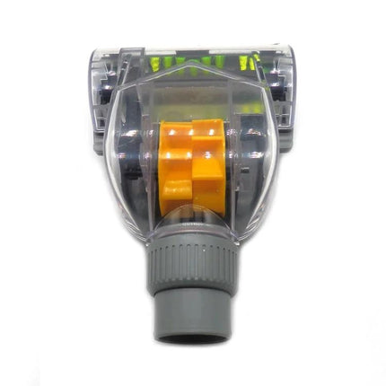 Dyson Anti-Mite Brush Head for Carpet and Sofa Cleaning - transparent mini motorized tool for removing mites and embedded dust from sofas and carpets