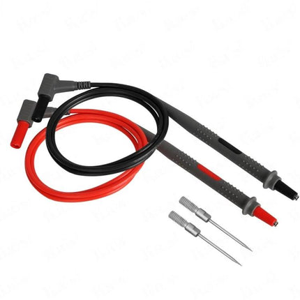 Kaisi Universal Digital Multimeter Probe for Electrical Testing with red and black leads, sharp steel needle tips and insulated gray handles