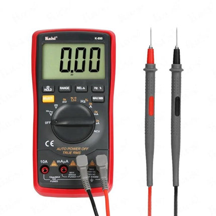 Kaisi Universal Digital Multimeter Probe for Electrical Testing - sharp steel needle probes with soft grip for precise circuit board and electronics troubleshooting