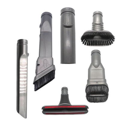Replacement Brush Kit for Dyson Handheld Vacuum Cleaners, 6 in 1 - six interchangeable cleaning heads for cars, furniture, upholstery and pet hair