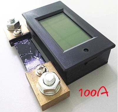 Digital Meter for Monitoring Home Electrical Voltage and Current PZEM-061 V2.0 panel mount with shunt and LCD for voltage current power energy monitoring