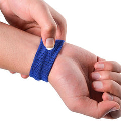 Antiemetic Polyester Wristbands for Carsickness Relief - Pair of Physical Method Bracelets