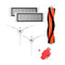 Xiaomi Sweeping Robot Main Brush and Filter Replacement Kit with main brush, side brushes, filters and cleaning tool
