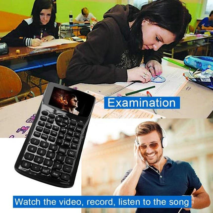 Multifunctional Anti-Peeping Calculator with E-Book Features shown in classroom use for discreet exams and media playback