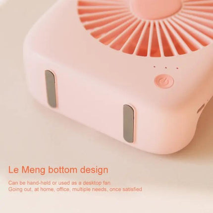 Rabbit Shape Mini Portable Fan For Desk And Travel With 1200mAh Battery
