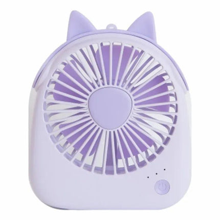 Rabbit Shape Mini Portable Fan For Desk And Travel With 1200mAh Battery