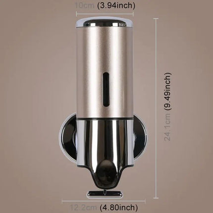 Wall Mounted Refillable Soap Dispenser For Bathroom