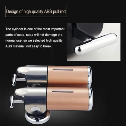 Wall Mounted Refillable Soap Dispenser For Bathroom
