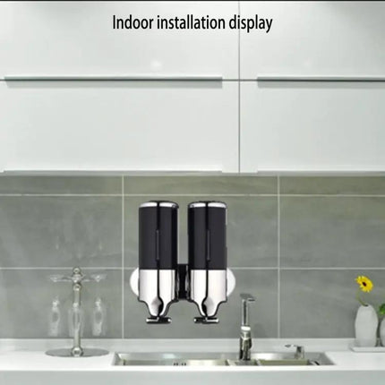 Wall Mounted Refillable Soap Dispenser For Bathroom