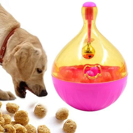 Daily interactive toy ball for dog training and playtime sessions - treat-dispensing wobble toy for mental stimulation and slow feeding