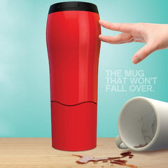 Compact Spill-Resistant Travel Mug for Coffee, Tea, and Cold Beverages - 500ml Capacity