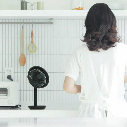 SOLOVE Mini USB Rechargeable Desk Fan For Dormitory And Office