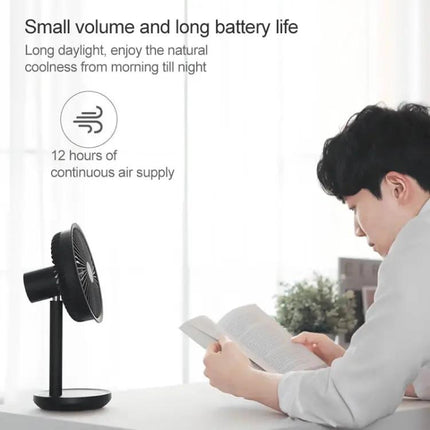 SOLOVE Mini USB Rechargeable Desk Fan For Dormitory And Office