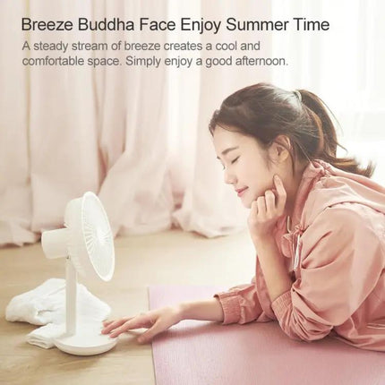 SOLOVE Mini USB Rechargeable Desk Fan For Dormitory And Office